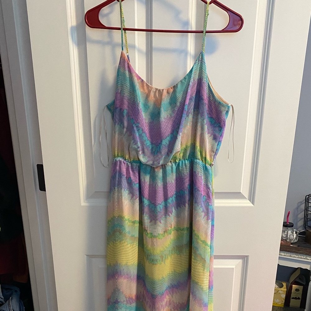 Pastel Maxi Dress
